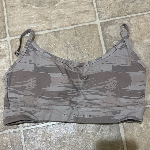 Alphalete Other - Alphalete Taupe Camo Sports Bra